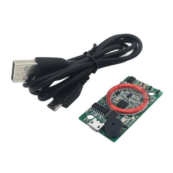 Quality RS232 USB Dual Frequency RFID Reader Module EM Card MI-FARE Card For Access Control System for sale
