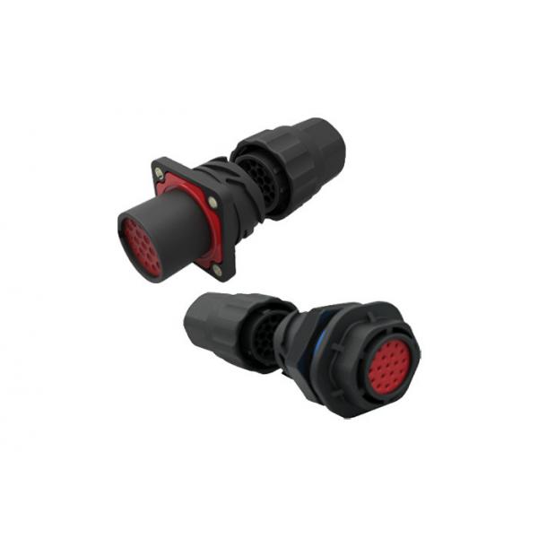 Quality Waterproof IP67 7 Pin Signal Transmission Plug Socket Connectors for sale