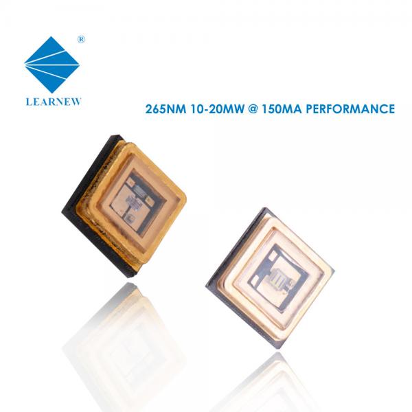 Quality Optical Power 35mw UVC LED Chip 150ma 200ma 254nm 2W LED Diode for sale