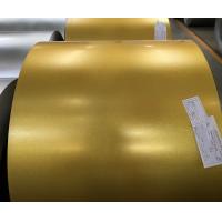 Quality AZ70 Golden Anti-Finger Print Hot Dip Galvalume Metal Coil GL 55% ALU-ZINC Coils for sale