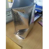 Quality Big Volume Stand Up Metallic Bubble Mailers Silver 145x210mm #C Aluminum Foil for sale