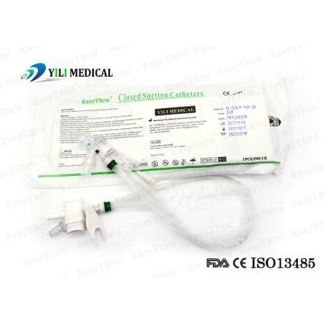 Quality Nontoxic PVC Closed Suction Tube , Multipurpose Inline Trach Suction for sale
