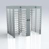 China 1.5mm Thickness SS304 Double Lane Full Height Turnstile factory