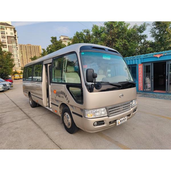 Quality 23 Seater Used Diesel Van , TOYOTA 2nd Hand Mini Bus for sale