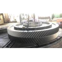 Quality OEM Forging Steel Double Helical Gear For Vertical Cement Mill for sale