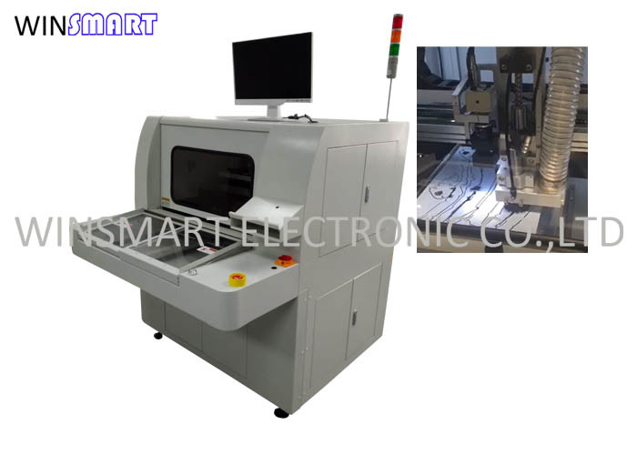 Quality Stand Alone PCB Depaneling Router Machine Wind Cooling With Two Tables for sale