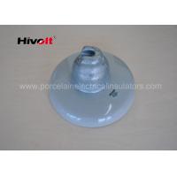 China Professional Porcelain Suspension Insulator With Ball / Socket Connection Way factory