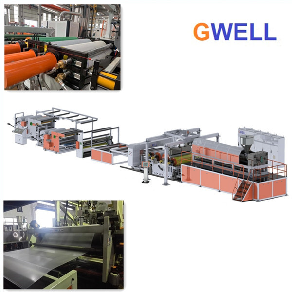 Quality TPU Film Production Machine Double Layer Thermoplastic Polyurethane Cast Film Extrusion Line for sale