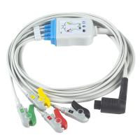 China Corpuls 3 ECG Cable And Leadwires 4 Lead Limb IEC Clip 11pin Connector ECG Cable for sale