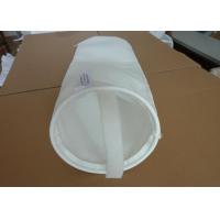 Quality Polyester / Polypropylene / Nylon / Stainless Steel Liquid Filter Bag Steel Ring for sale