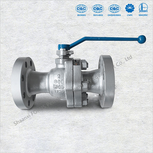 Quality Casting Floating Ball Valve Metal / Soft Seated Design According To API6D for sale