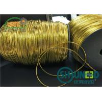 China Custom Gold and Silver Garments Accessories Round Elastic Cord Thread String for Hanging factory