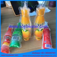 China carbonated soft drink making machine/plastic bottle shape pouch soft drink packaging machine/mini bag drink filling mach factory