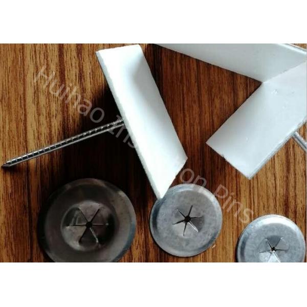 Quality 4-1/2" L Positive Adhesion Self Adhesive stick Pins For Wall Insulation Board for sale