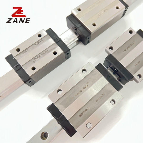 Quality 53mm  HGH35 Linear Guide Rail CE Linear Guides With Guide Block for sale