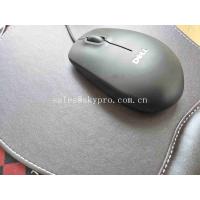 China Custom Neoprene Rubber Sheet PU Leather Gaming Wrist Rest Mouse Pad For Office factory