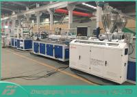 China 300-700mm Pvc Ceiling Panel Making Machine , PVC / PE / PP Wpc Production Line factory