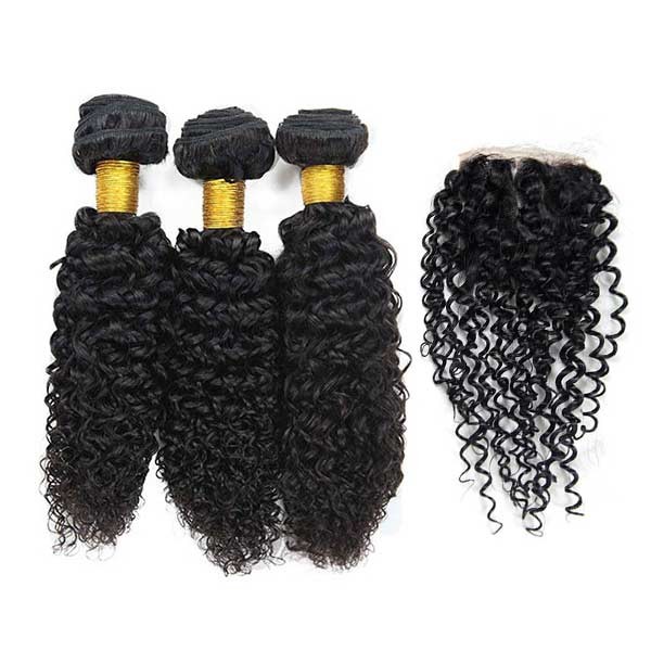 Quality Genuine Raw Peruvian Human Hair Extensions , Peruvian Virgin Hair With Closure for sale
