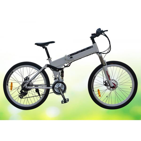 Quality 50 Pounds Folding Electric Bike 26 Inch Folding Electric Bicycles With Disc Brake for sale