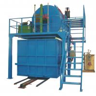 China Automatic Recycled Foam Production Line With Steam Mix Crushed Foam With Glue factory