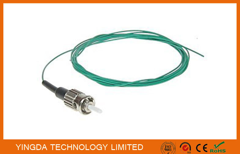 China Fiber Optic Pigtail Jumper ST Mulitmode SX 0.9mm Aqua OM3 10 Gigabit Optical Cable for sale