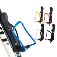 China Alloy Aluminum Bike Basket Water Bottle Holder Cycling Rear Saddle Mount Holder Bracket factory