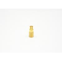 Quality Brass Female Gender SMPM RF Coaxial Connector 170VRMS* Rated Voltage for sale