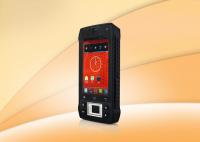 China Android Portable Mobile Fingerprint Scanner With 4.3 Inch Touch Screen factory