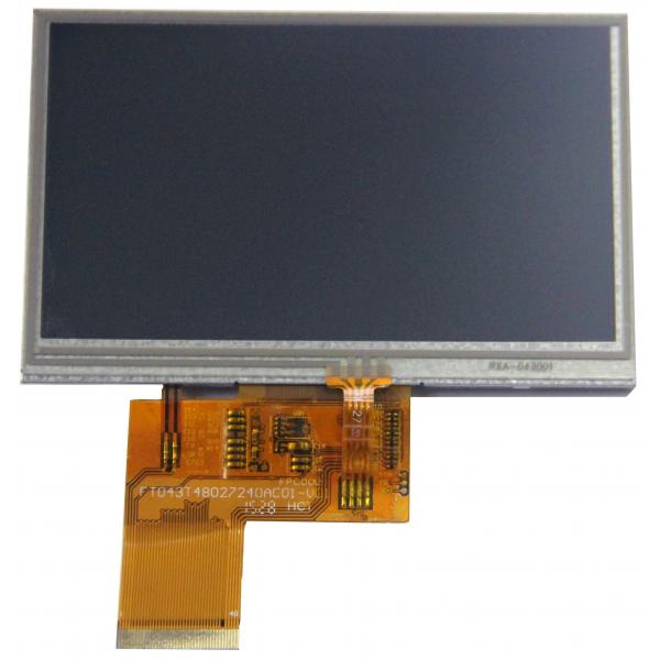 Quality 250nits 4.3 Inch Tft Lcd Display Module 480x272 Dots RGB Interface With for sale