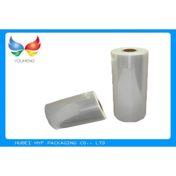 Quality PET Clear Plastic Shrink Wrap Film Rolls For Wine Capsules And Disk Plates for sale