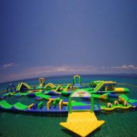 Quality Customized Anti UV Heat Resistance Inflatable Water Park for sale