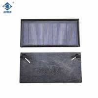 China Epoxy Resin Solar Panel 0.35W Mini Portable Solar Panels Charger ZW-8040-5.5V Customizable Solar Panel factory