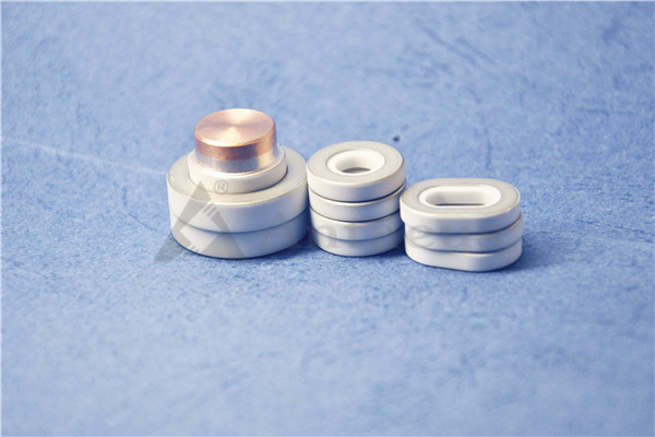 Quality ASTM Alumina Ceramic Insulator Sealed Ceramic Ring For Battery for sale