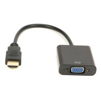 China HDMI To VGA Converter Adapter Cable HD 1080P 1080P HDMI Male to VGA Female Video for PC DV for sale