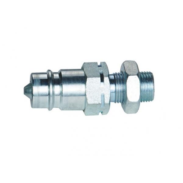 Quality Metric Male Therad Push Pull Coupling Hydraulic Long Nipples Poppet Valve for sale