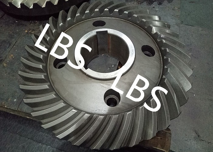 China Spiral Bevel Double Helical Gear Shaft Polishing Anodic Oxidation factory