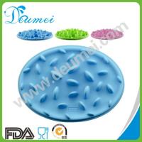 China Food-grade Silicone Interactive Slow Pet Feeder/Non-Skid Dog Cat Slow Eating Feeder Bowl factory