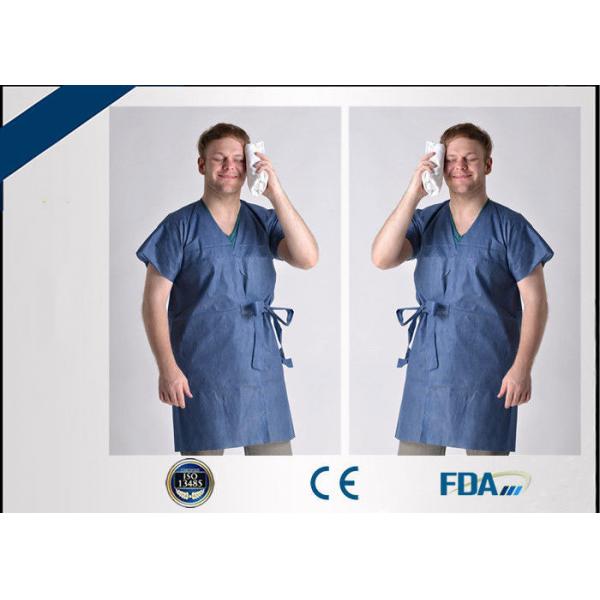 Quality Unisex Disposable Sterile Gowns Lightweight For Water Steam / Blood Barrier for sale