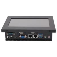 Quality X86 Linux Panel Pc , Fanless Panel Computer Heat Sink Passive Cooling for sale