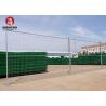 China 3mm Portable Temporary Fence Ca Standard Powder Coated 6ft X 10ft factory