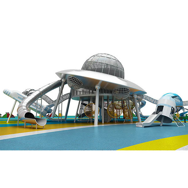 Quality Innovative Outdoor Amusement Park Equipment Galvanized Steel Material for sale
