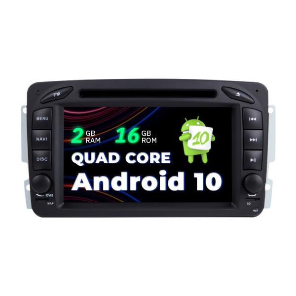 Quality 2 DIN Android Touch Screen Car Stereo With Gps And Bluetooth For Mercedes Benz for sale