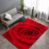 China Non Skid 3D Printed Rugs 100*120cm Living Spaces Area Rugs factory