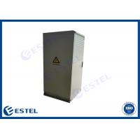 China 32U One Compartment Outdoor Telecom Cabinet With 20mm PEF Heat Insulation for sale