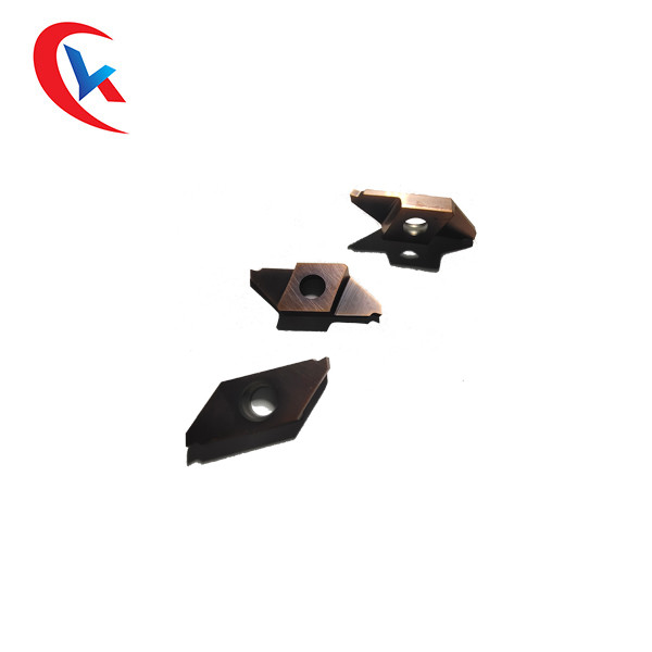 Quality ISO Carbide CNC Cutting Tools Inserts And High Wear Resistance  PVC Coated Carbide Grooving Inserts for sale