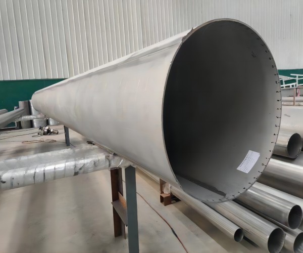 Quality Factory supplier ASTM B338 titanium welded pipe OD377mm For Ocean Engineering for sale
