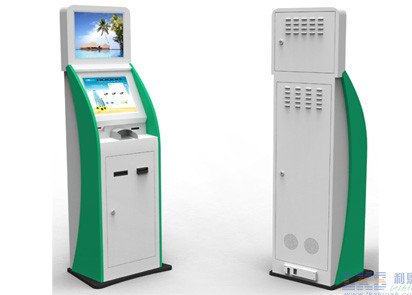 Quality Intel Dual Core Health Care Kiosk With Digital Signage LCD Display And Bill for sale