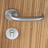 China ANSI Stainless Steel Handle Lock 5050 Mortise Latch Lock 38 - 55mm Door Thickness factory
