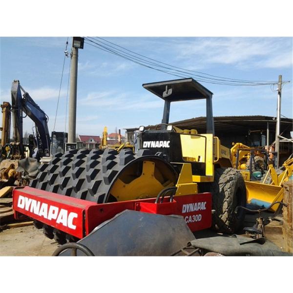 Quality Used Original Sweden Double Vibratory Compactor with Sheep Foot Road Roller for sale