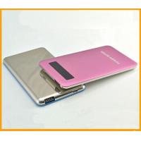 China 6000mah new unique product ideas super slim power bank  for iphone/samsung/HTC factory